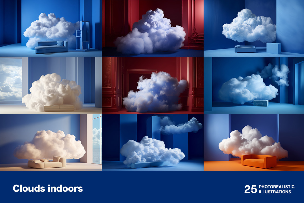 Clouds indoors