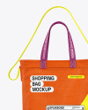 PP Woven Shopper Bag Mockup