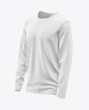 Men’s Long Sleeve T-Shirt Mockup