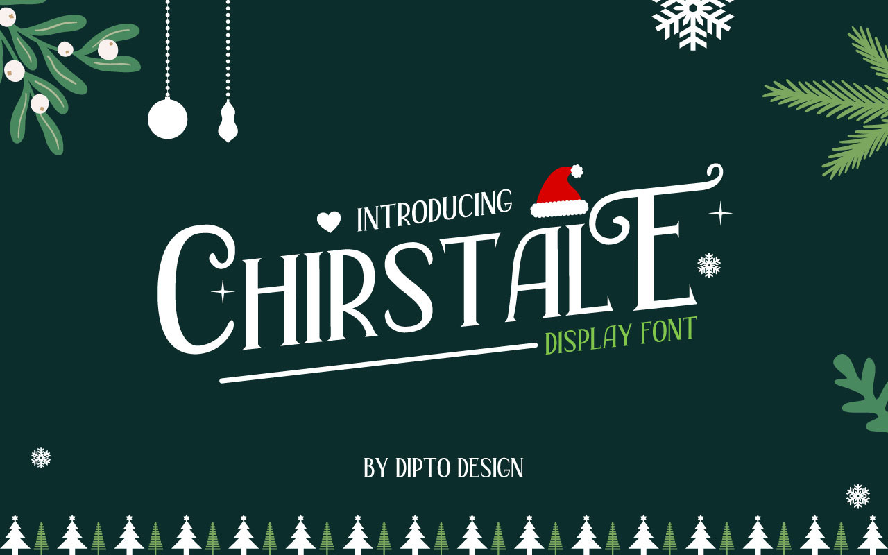 Christale - Christmas Typeface