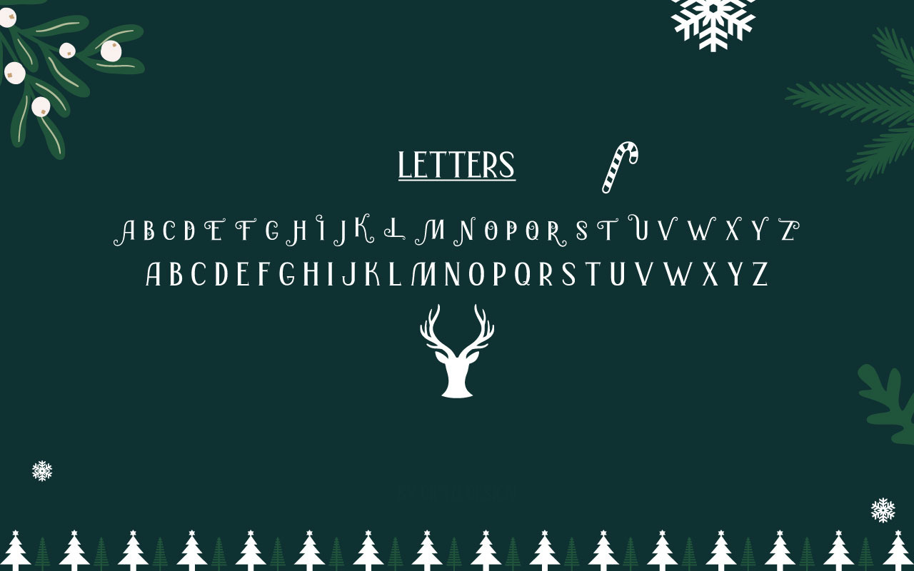 Christale - Christmas Typeface