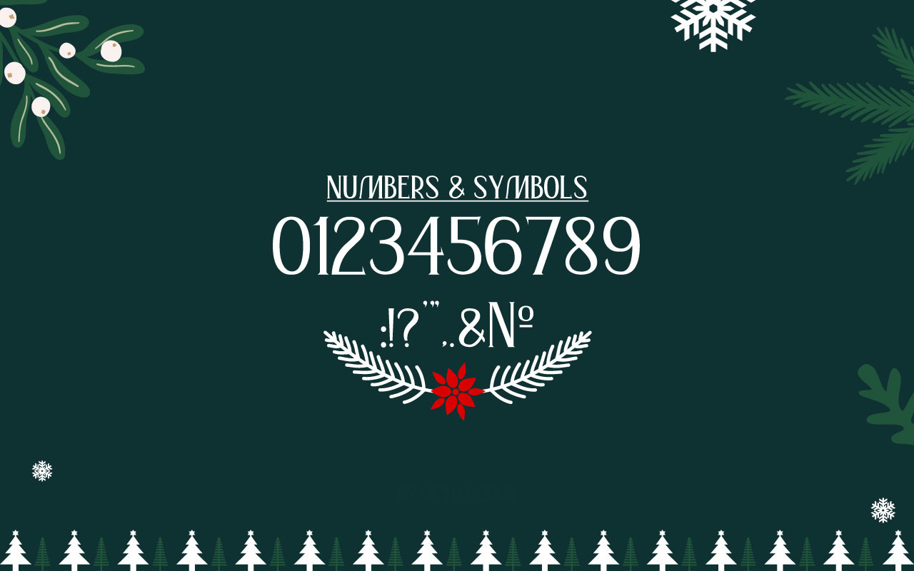 Christale - Christmas Typeface