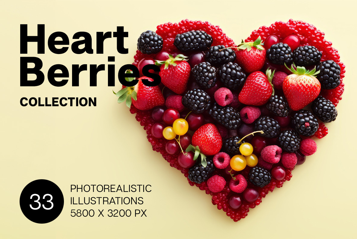 Heart Berries Heart Berries