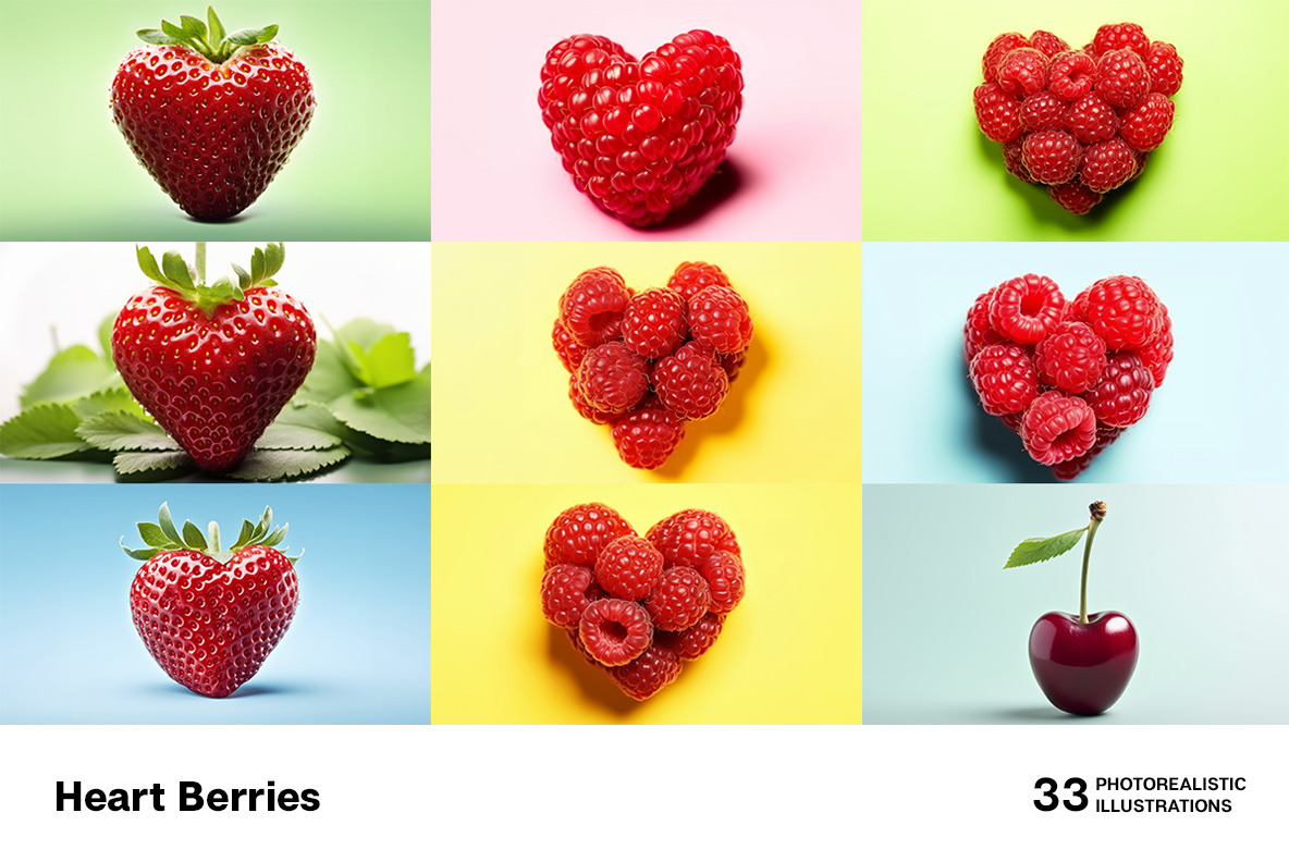 Heart Berries Heart Berries