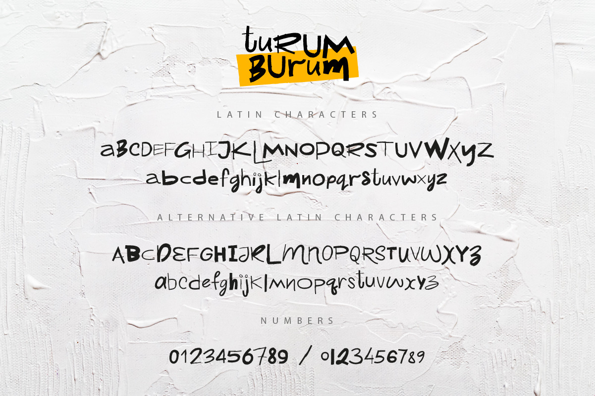 Turum Burum Font Turum Burum Font