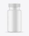 Matte Protein Jar Mockup Matte Protein Jar Mockup