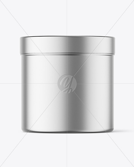 Metallic Jar Mockup