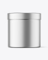 Metallic Jar Mockup