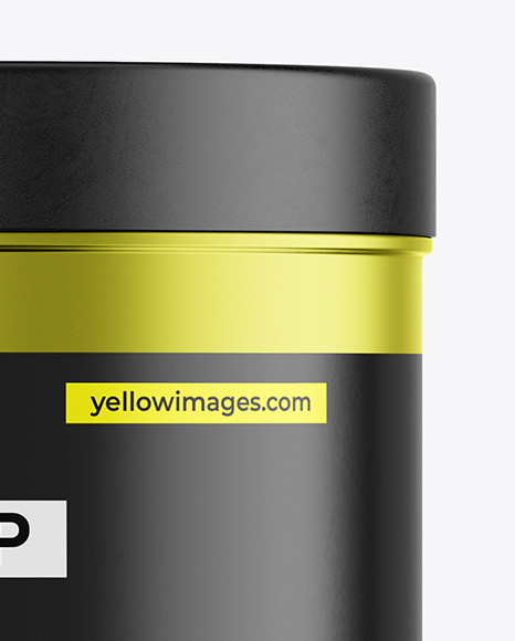 Metallic Jar Mockup