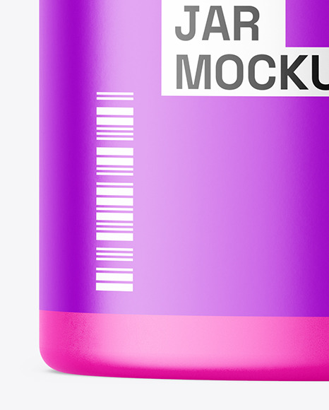Matte Jar Mockup