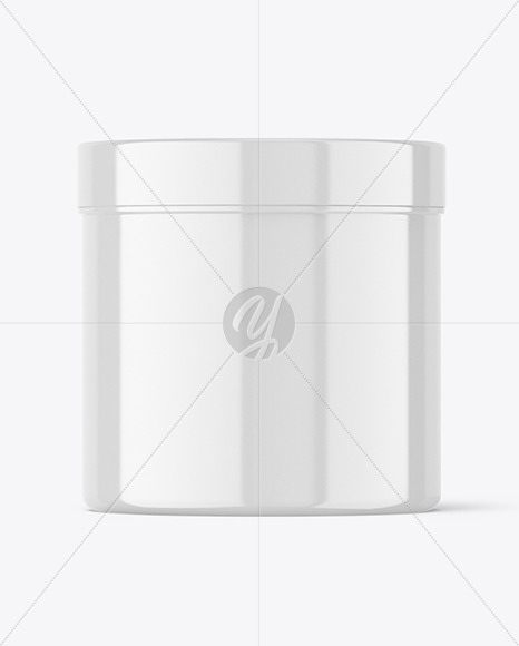 Glossy Jar Mockup