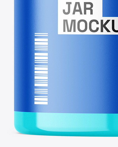 Glossy Jar Mockup