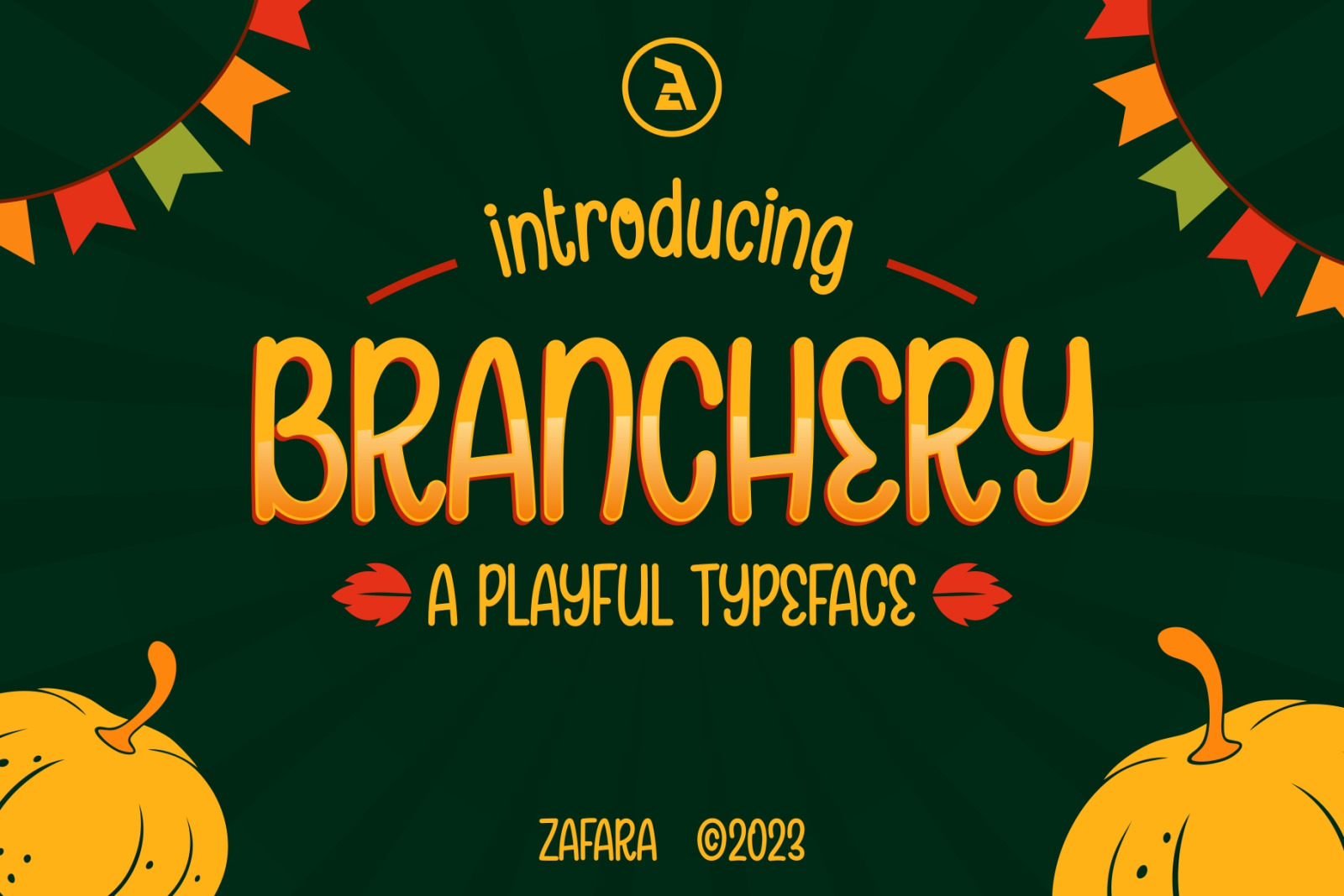 Branchery - A Playful Typeface