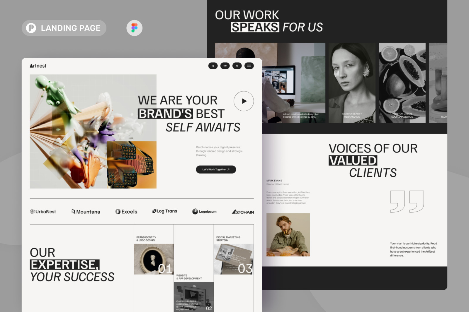 ArtNest - Creative Studio Landing Page ArtNest - Creative Studio Landing Page