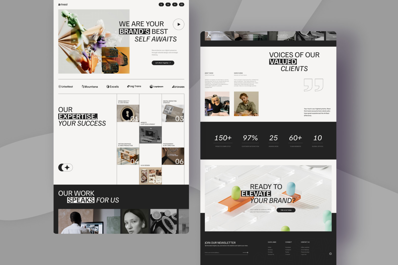 ArtNest - Creative Studio Landing Page ArtNest - Creative Studio Landing Page