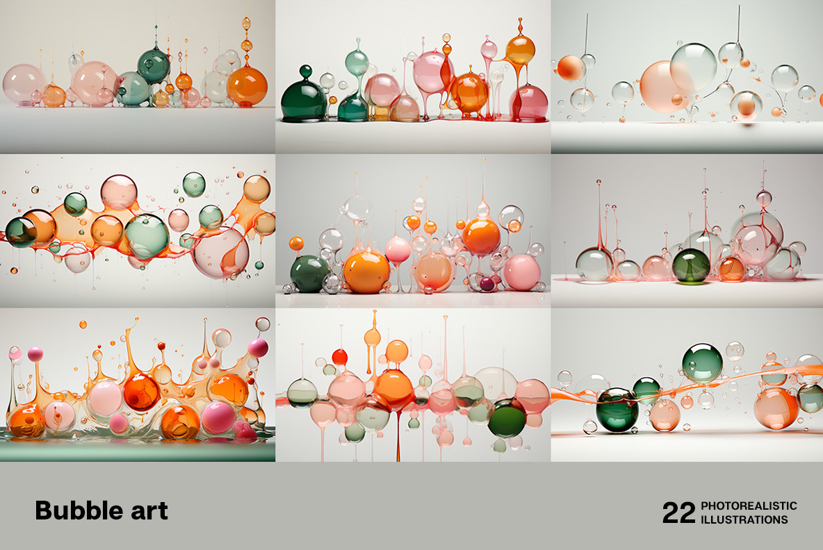 Bubble art Bubble art