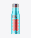 Matte Metallic Thermo Bottle Mockup