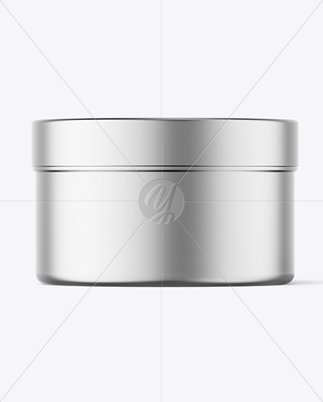 Metallic Jar Mockup Metallic Jar Mockup