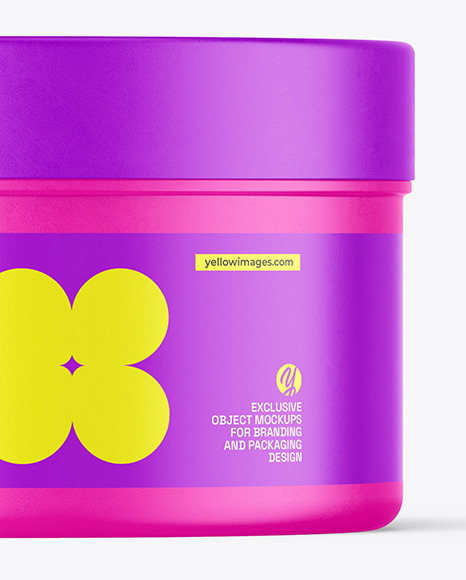 Matte Jar Mockup