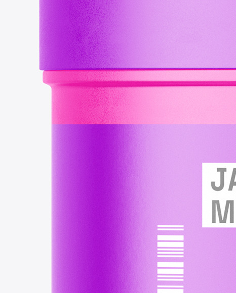 Matte Jar Mockup