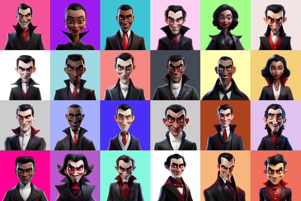 125 Animoji - Vampire People