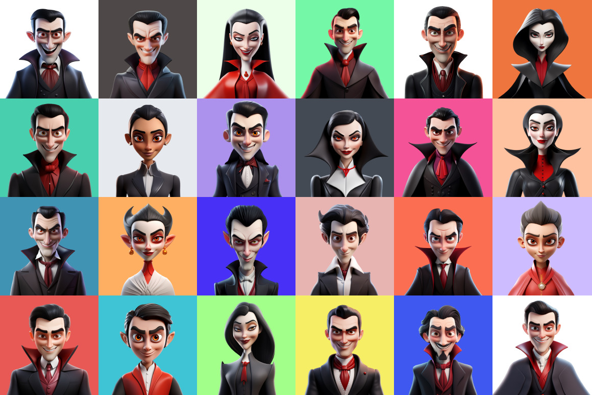 125 Animoji - Vampire People