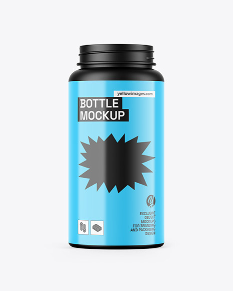 Matte Bottle Mockup