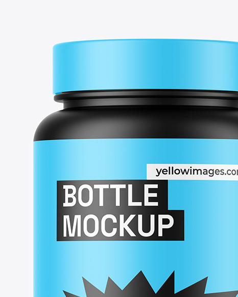 Matte Bottle Mockup