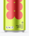 Metallic Drink Can Mockup