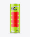 Glossy Drink Can Mockup