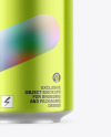 Metallic Drink Can Mockup