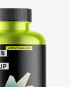 Metallic Protein Jar Mockup Metallic Protein Jar Mockup