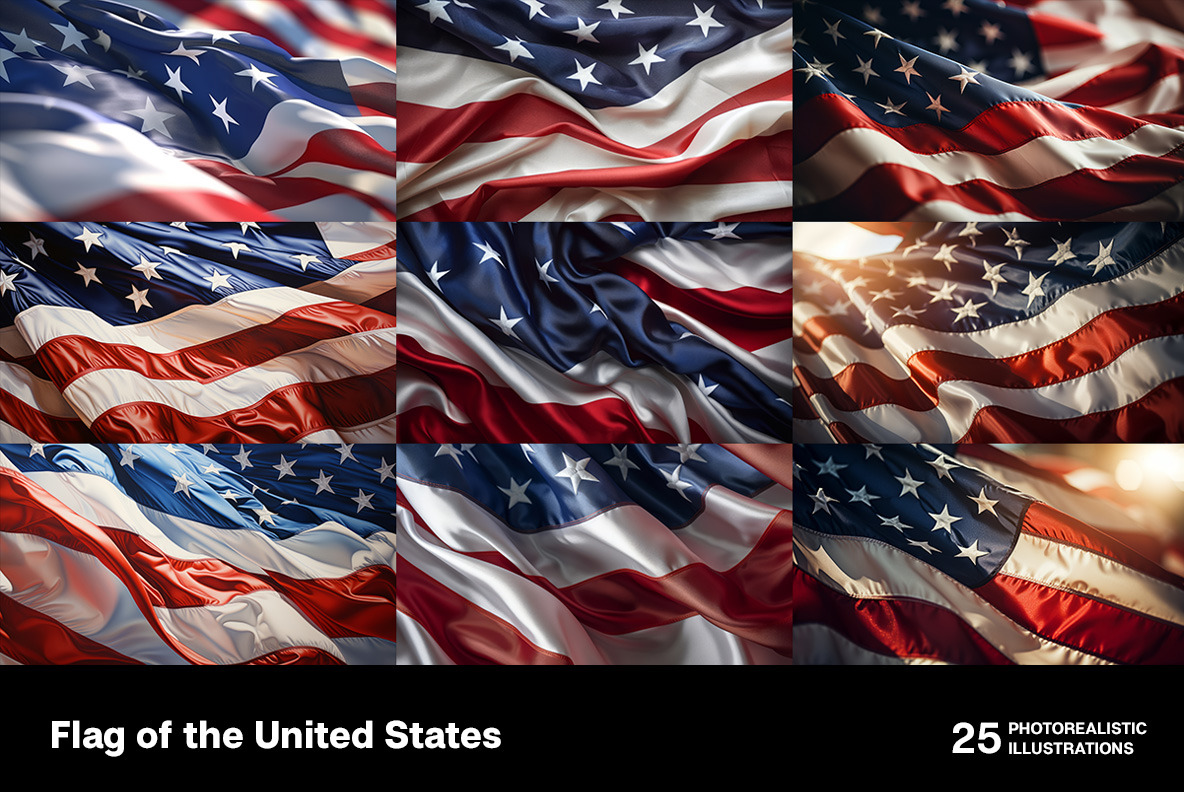 Flag of the United States.