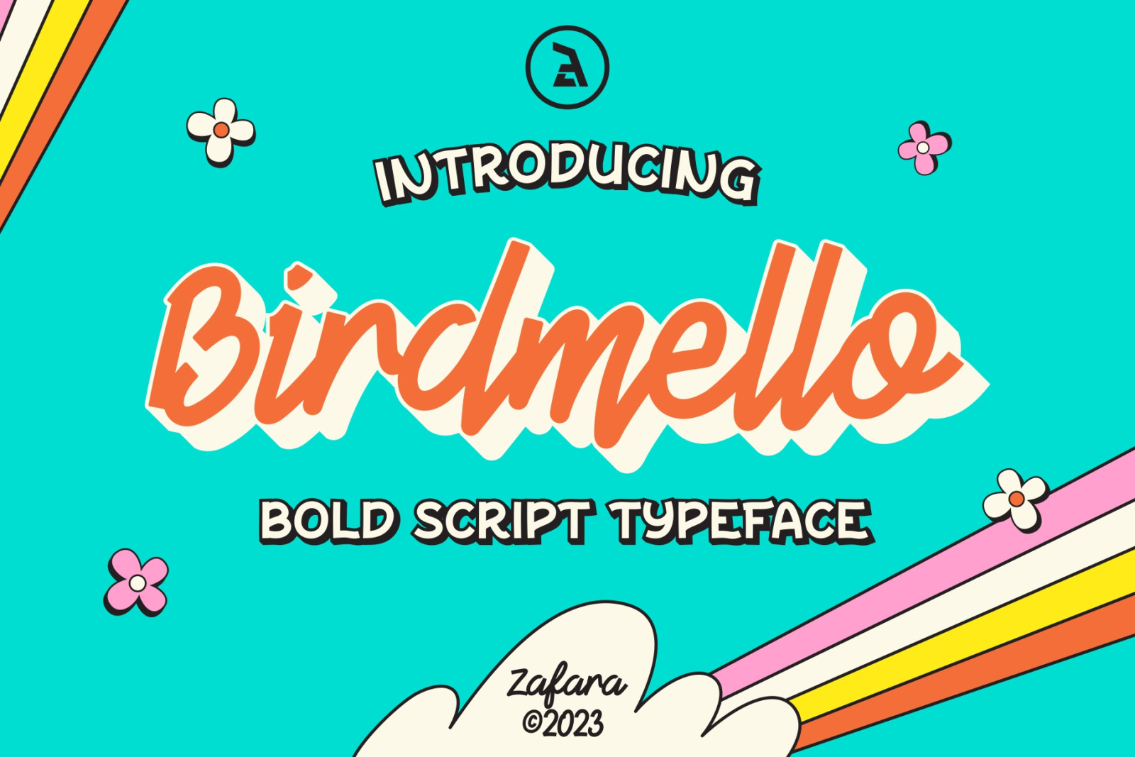 Birdmello - Bold Script Typeface