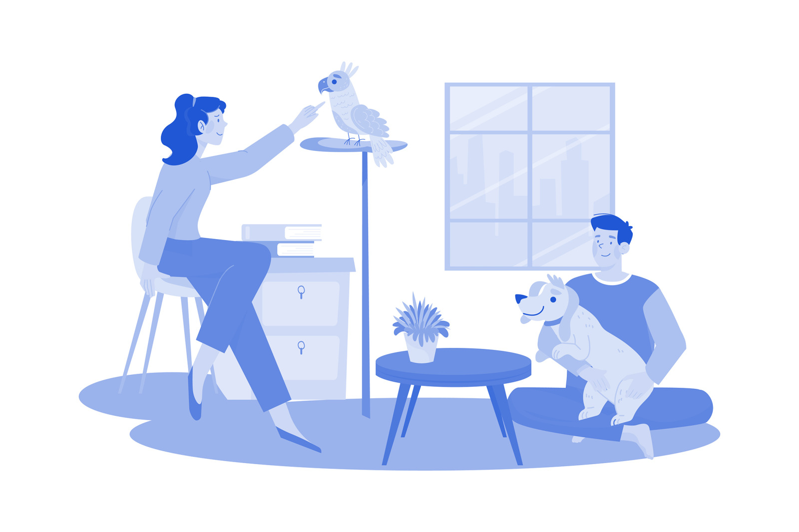 M694_Pet Love Illustration Pack M694_Pet Love Illustration Pack