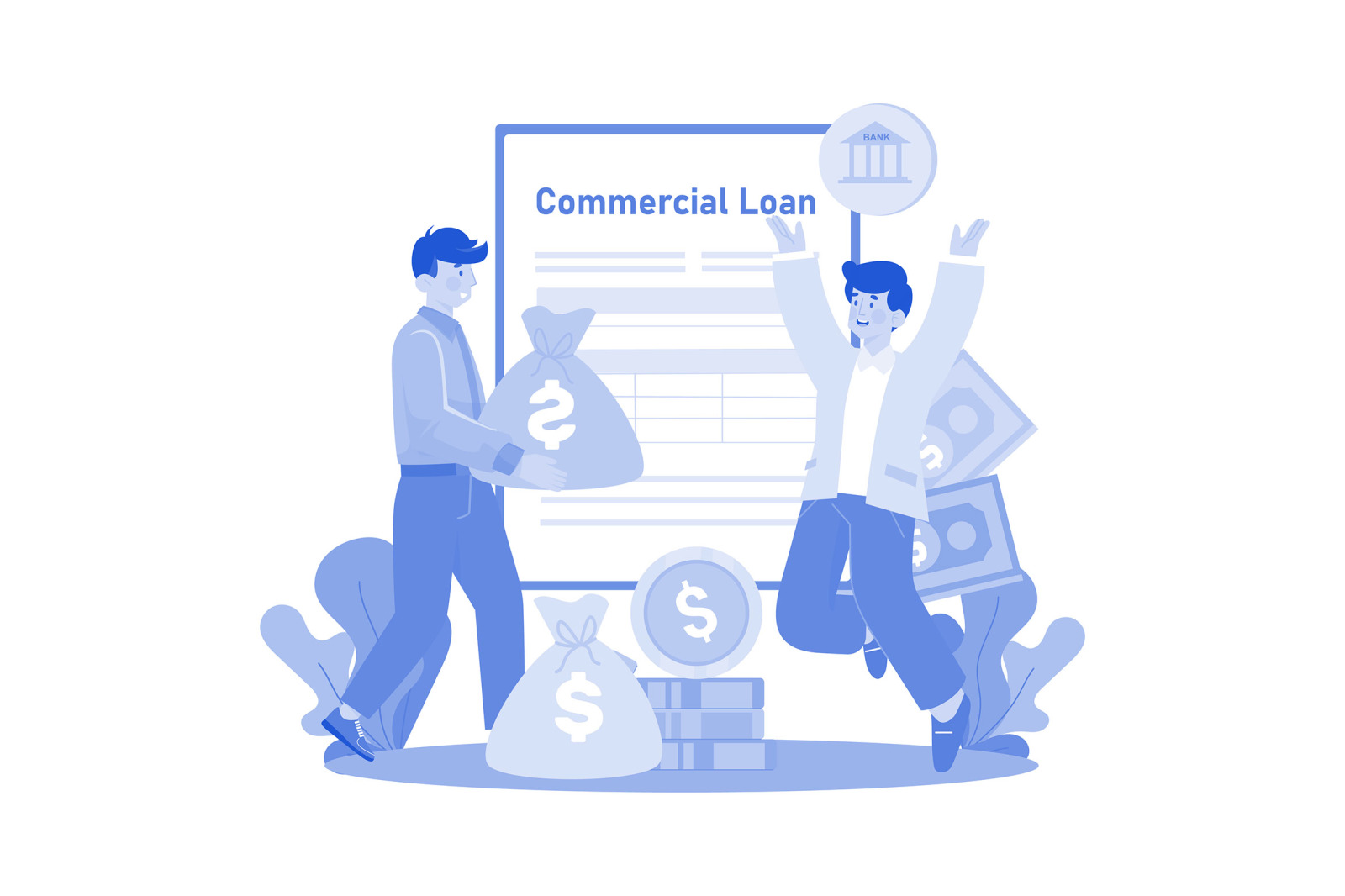 M696_Business Finance Illustration Pack 1 M696_Business Finance Illustration Pack 1