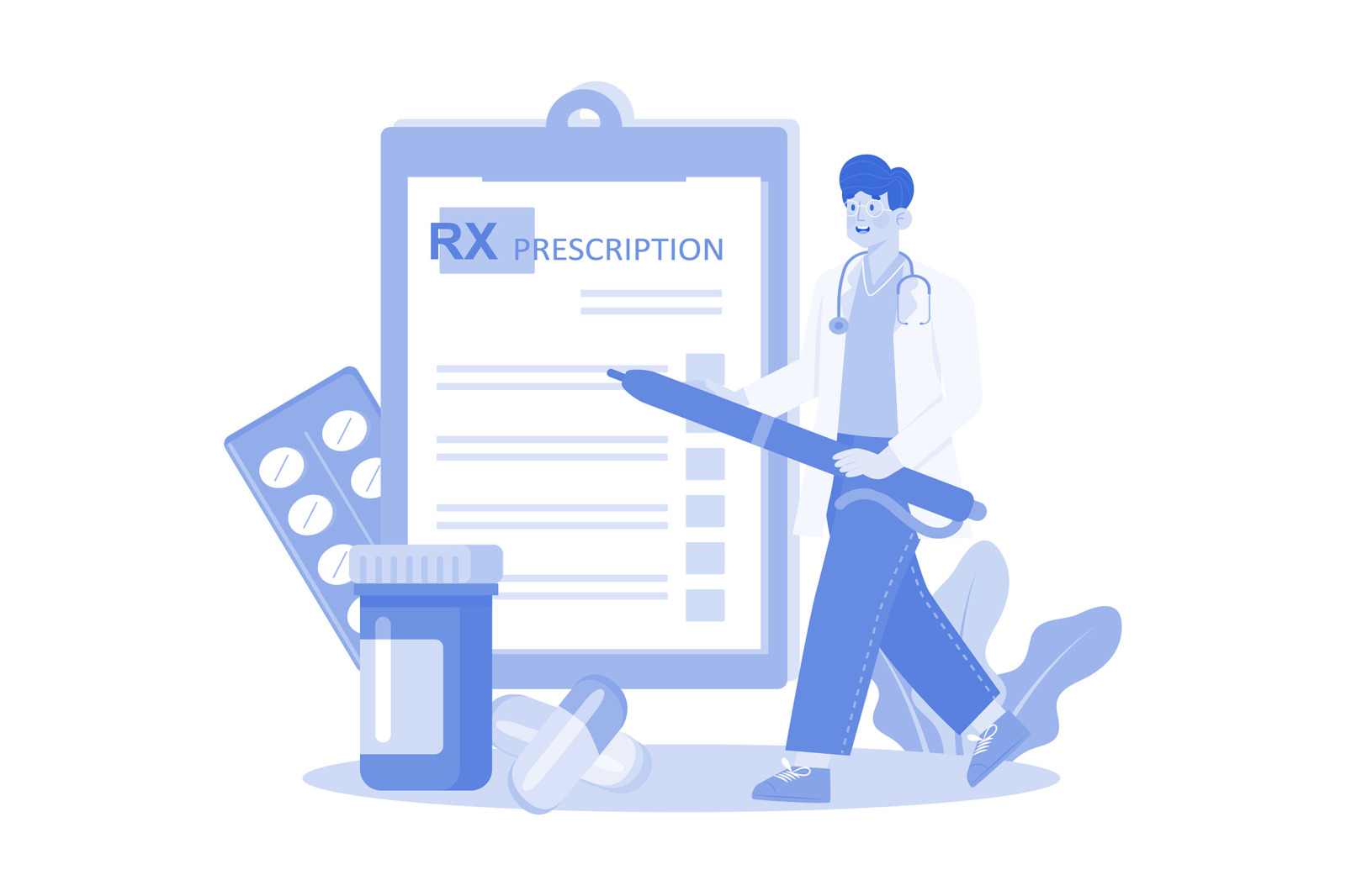 M699_Medical And Healthcare Illustration Pack 2