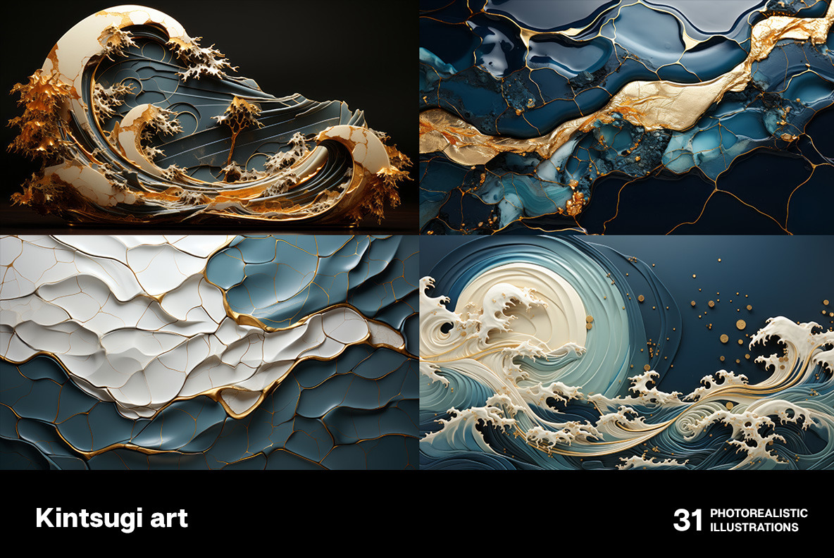 Kintsugi art Kintsugi art