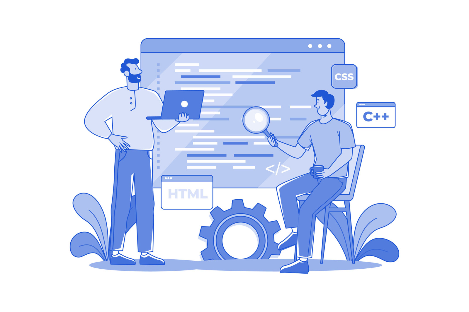 M687_Software Development Illustration Pack M687_Software Development Illustration Pack