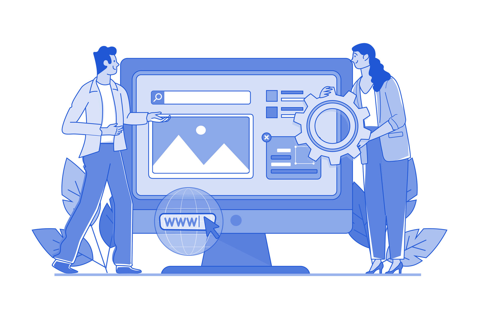 M687_Software Development Illustration Pack M687_Software Development Illustration Pack