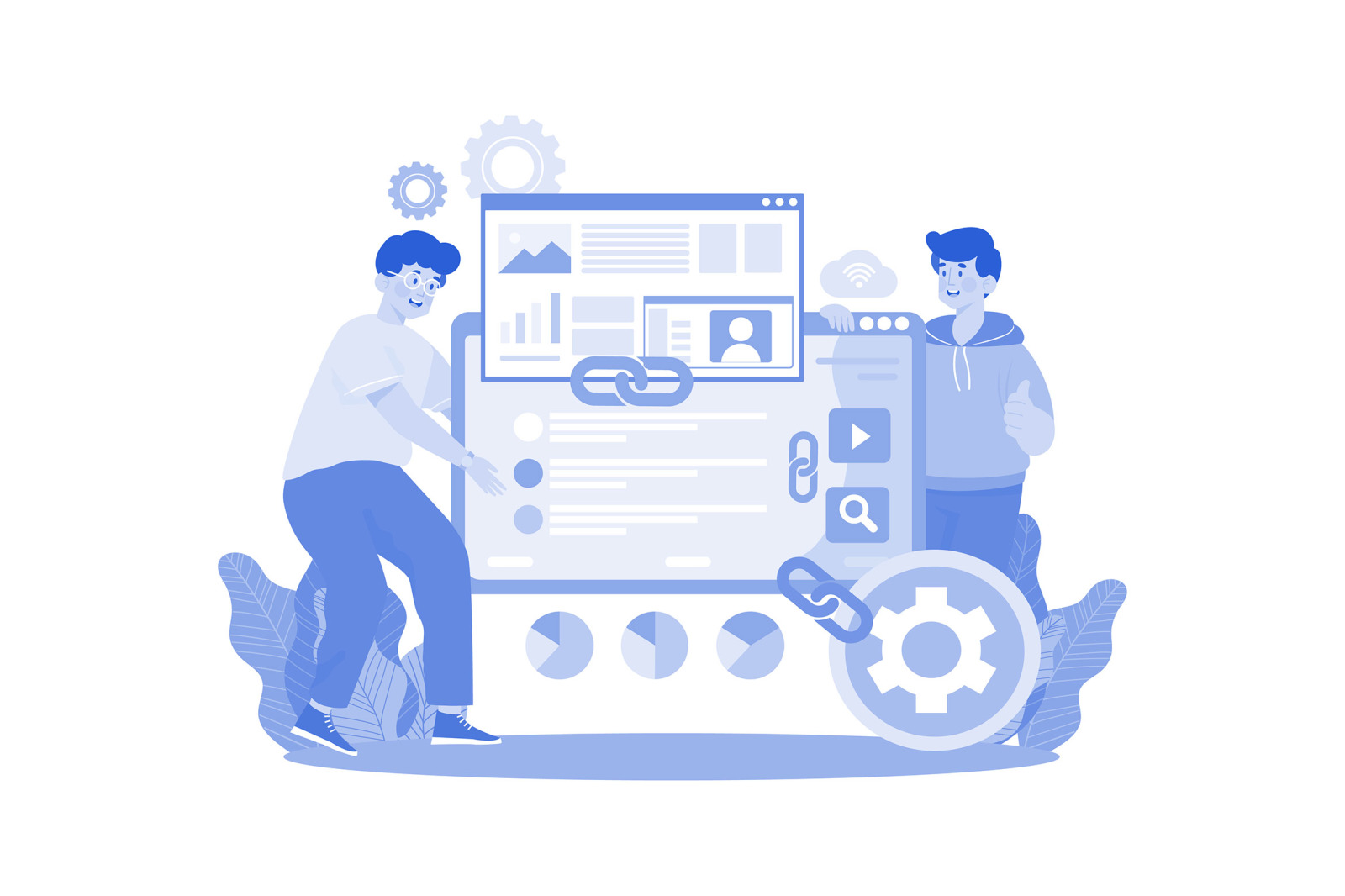M688_SEO & Marketing Illustration Pack M688_SEO & Marketing Illustration Pack