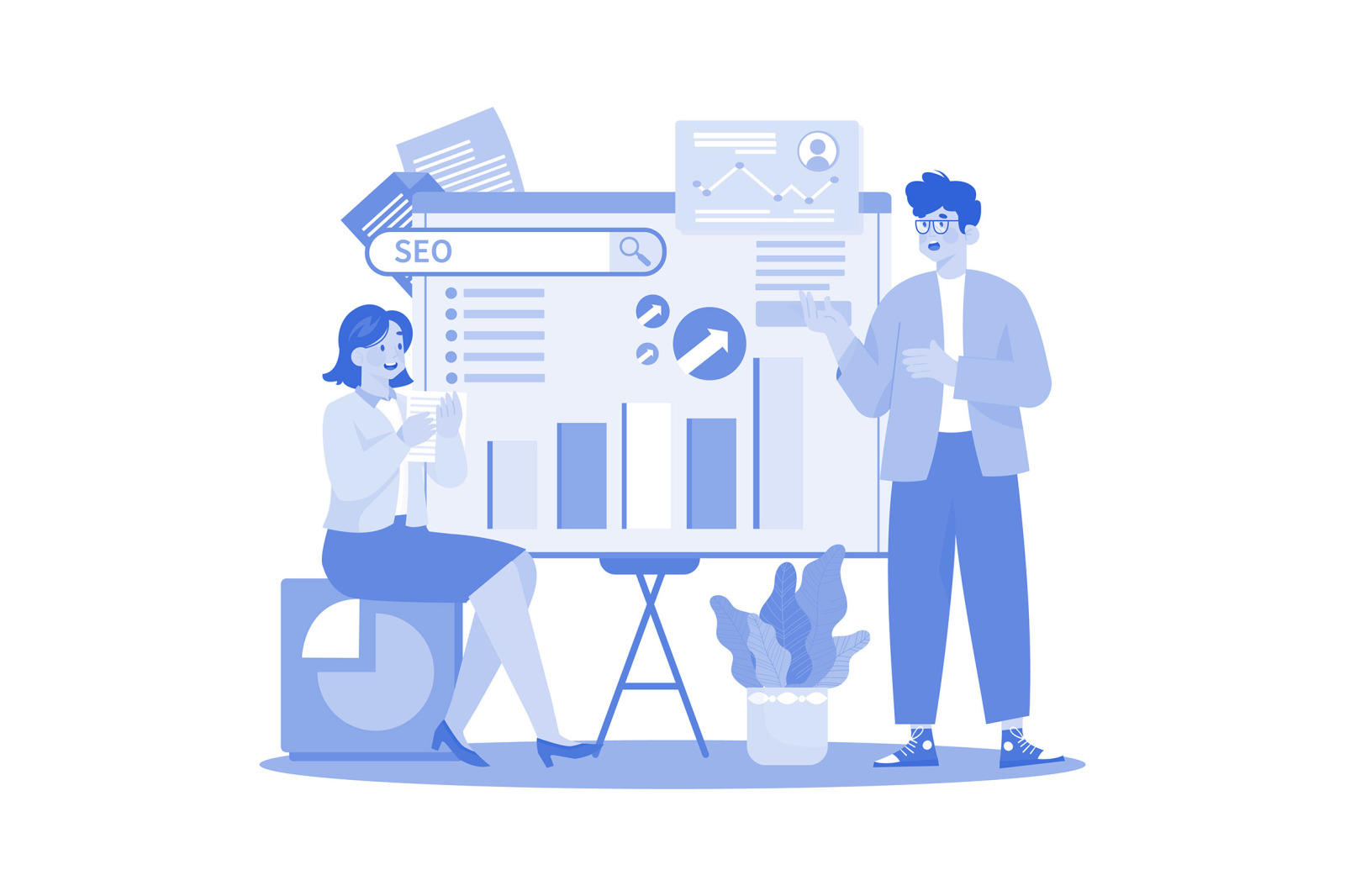 M688_SEO & Marketing Illustration Pack M688_SEO & Marketing Illustration Pack