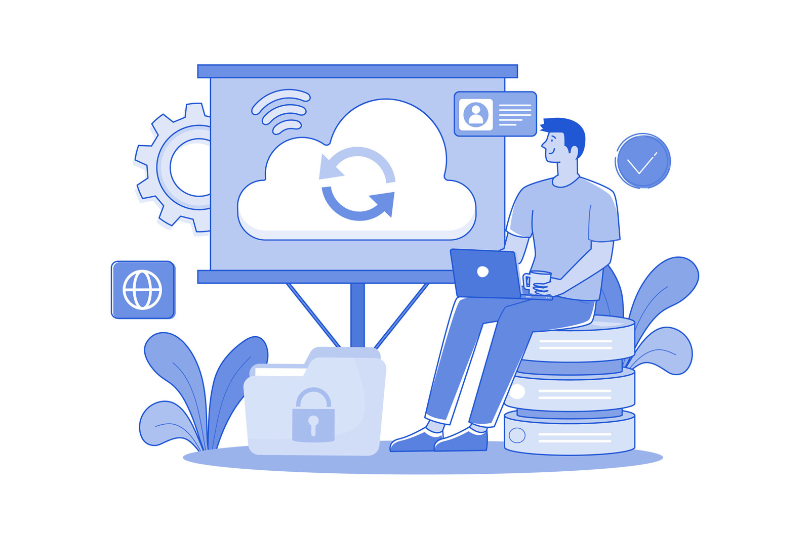 M690_Web Services Illustration Pack M690_Web Services Illustration Pack
