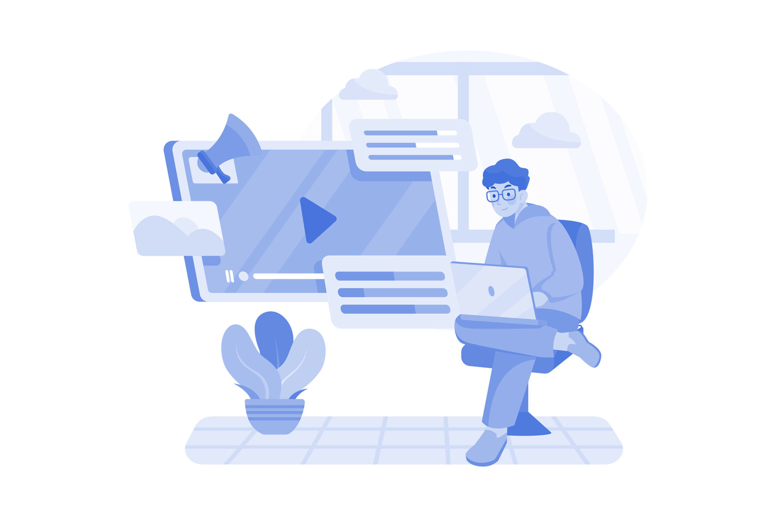M692_SEO & Marketing Illustration Pack M692_SEO & Marketing Illustration Pack