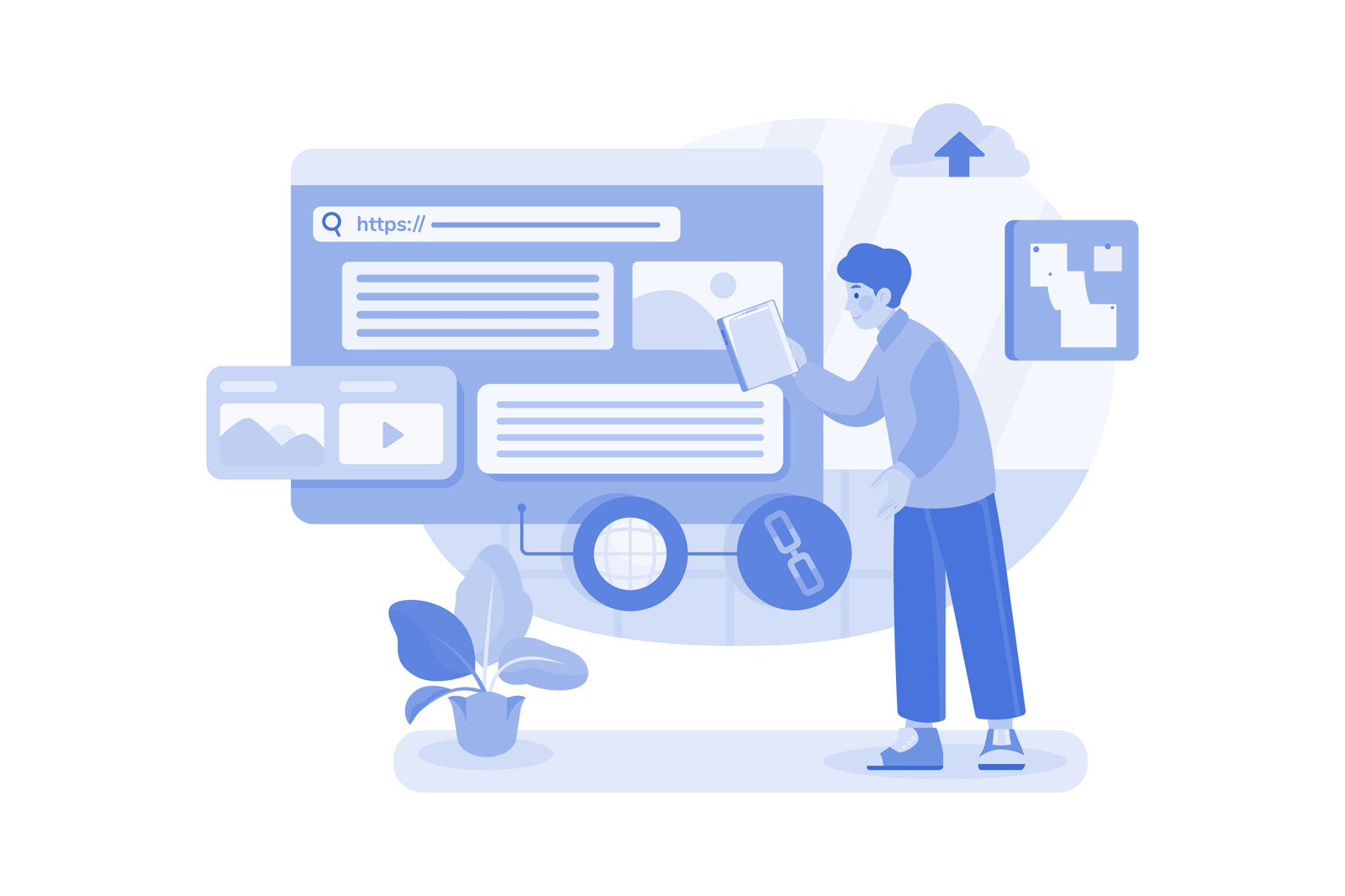 M692_SEO & Marketing Illustration Pack M692_SEO & Marketing Illustration Pack