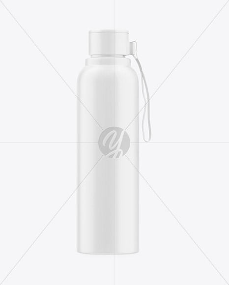 Glossy Water Bottle Mockup