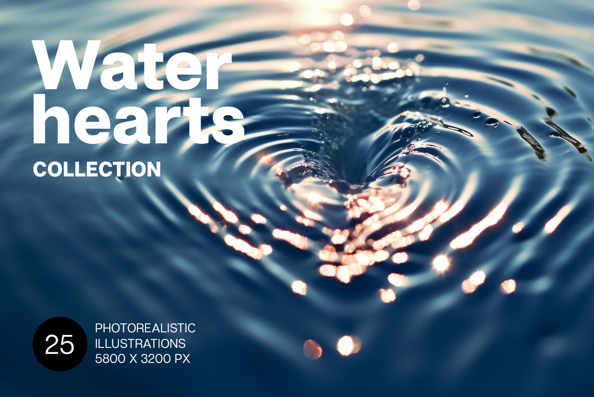 Water hearts