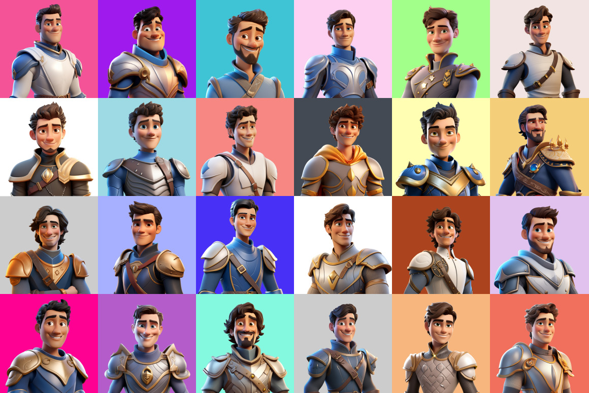125 Animoji - Knight Man