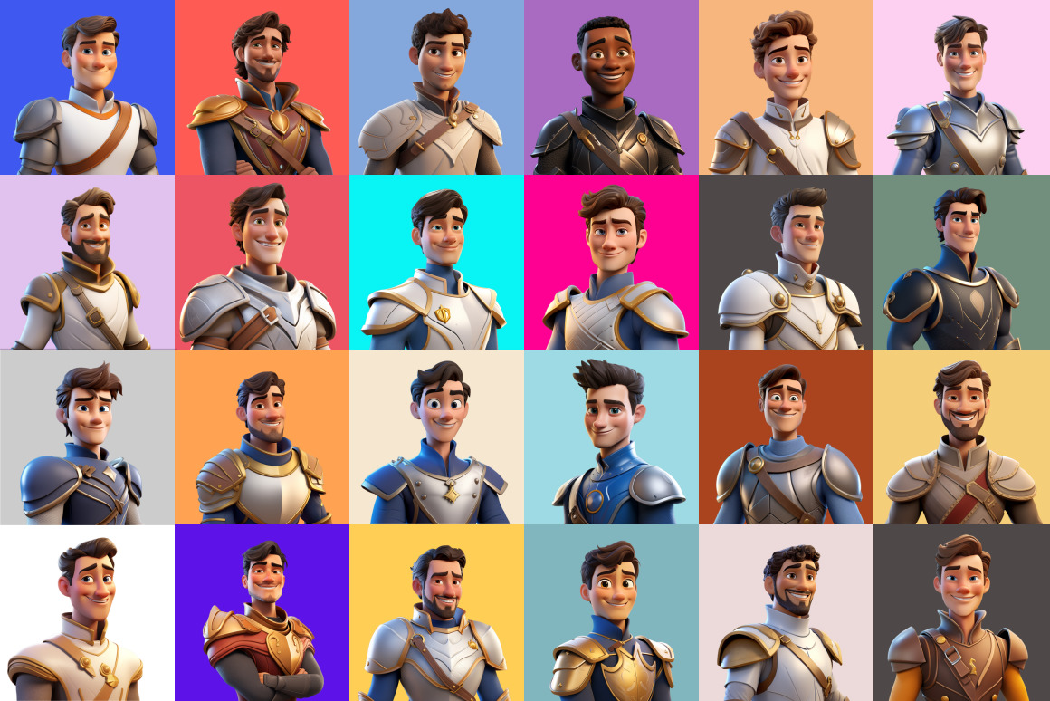 125 Animoji - Knight Man
