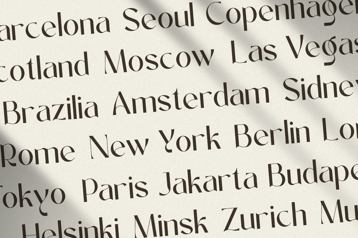 Rouganeck Sans Serif Typeface Rouganeck Sans Serif Typeface